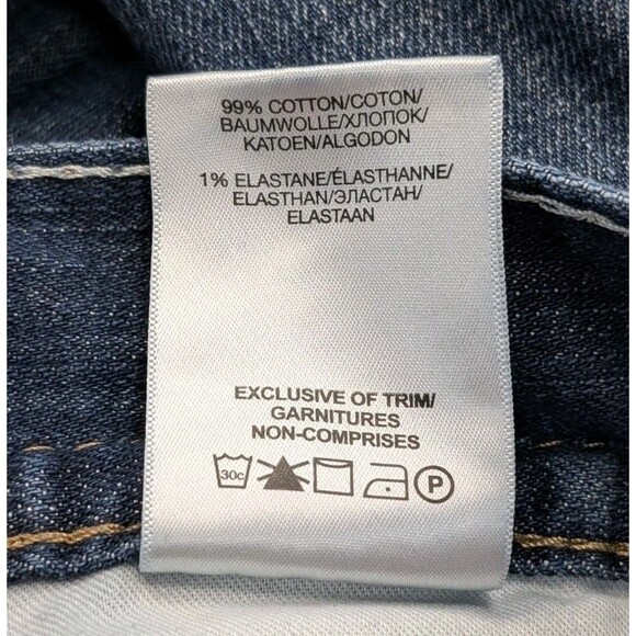 Men’s Silver Jeans Co Zac Classic Straight Denim Jeans W36 L32 Medium Wash - Picture 7 of 9